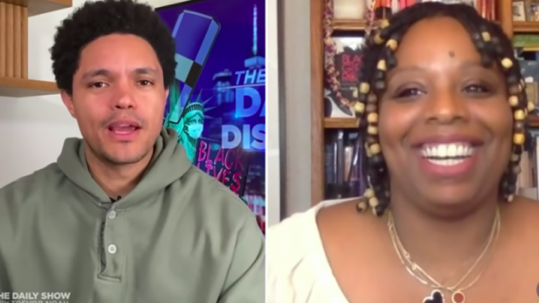 Roski Alum Patrisse Cullors Appears on The Daily Show