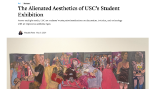 Roski’s Annual Student Exhibition Featured in Hyperallergic
